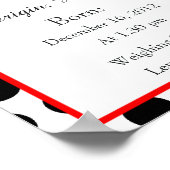 Naam: naam van het koepkertje "crèche" poster (Hoek)