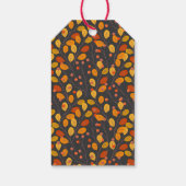 Naam naar keuze Herfstbladeren Cadeaulabel (Achterkant)