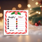 Naam Namen Poster. Ondeugend of Nice Foto Afdruk