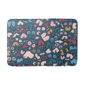 Naam neutraal borstpatroon badmat (Voorkant)