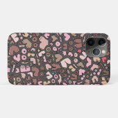 Naam neutraal borstpatroon Case-Mate iPhone case (Achterkant (horizontaal))