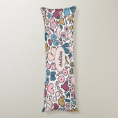 Naam neutraal borstpatroon lichaamskussen (Achterkant (Verticaal))