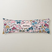 Naam neutraal borstpatroon lichaamskussen (Voorkant)