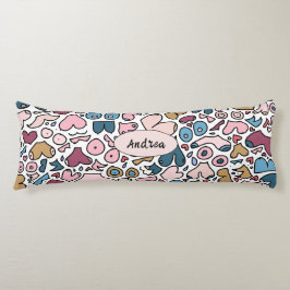 Naam neutraal borstpatroon lichaamskussen