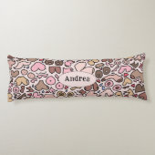 Naam neutraal borstpatroon lichaamskussen (Achterkant)