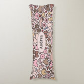 Naam neutraal borstpatroon lichaamskussen (Voorkant Verticaal)