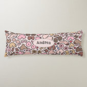 Naam neutraal borstpatroon lichaamskussen (Voorkant)