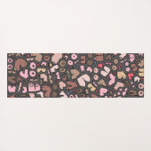 Naam neutraal borstpatroon yogamat (Achterkant (horizontaal))