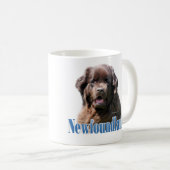 Naam Newfoundland (bruin) Koffiemok (Voorkant rechts)