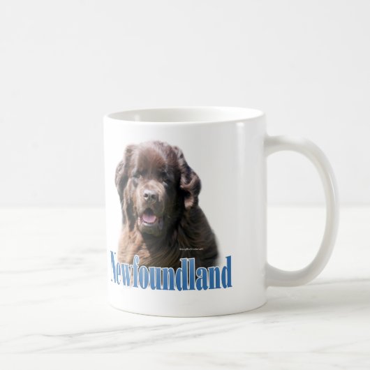 Naam Newfoundland (bruin) Koffiemok (Rechts)