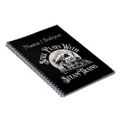 Naam - nog steeds met stoomtreinen notitieboek (Rechterzijde)