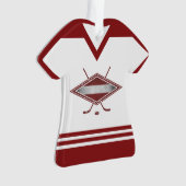 Naam & Nummer Jersey Letland Logo Ornament (voorkant)