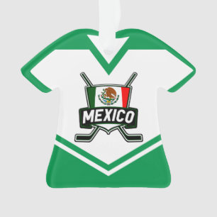 Naam & Nummer Jersey Mexico Logo Ornament