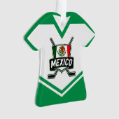 Naam & Nummer Jersey Mexico Logo Ornament (voorkant)