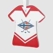 Naam & nummer Jersey Norway Logo Ornament (voorkant)