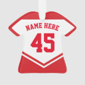 Naam & nummer Jersey Norway Logo Ornament (achterkant)