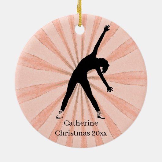 Naam oefening keramisch ornament (Achterkant)