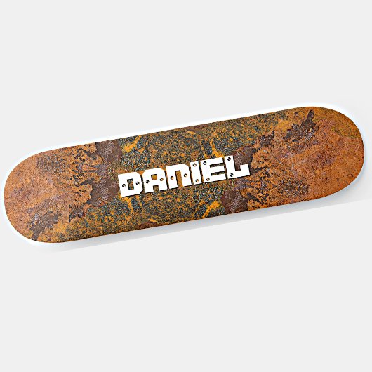 Naam of Initialen Roeststaal Bord Skateboard toevo