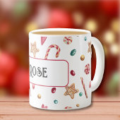 Naam of Monogram, Snoep & Cookies 11oz Koffie Mok