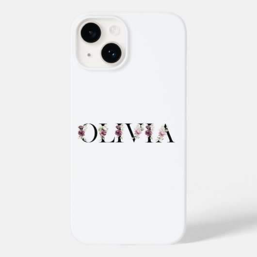 Naam Olivia Case-Mate iPhone Case (Achterkant)