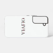 Naam Olivia Samsung Galaxy Hoesje (Achterkant horizontaal)