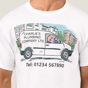 Naam op Bedrijfsbus Kleine Ondernemer T-shirt