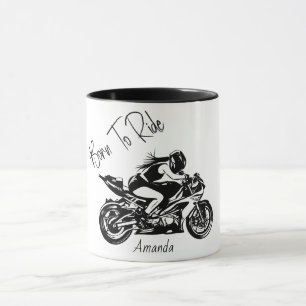Naam op 'Born To Ride' Mok