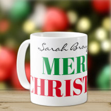 Naam op Kerstmis 11oz Klassiek