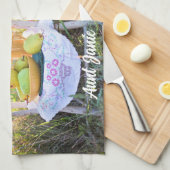 Naam op Mooi Kleurrijk, Herfst dankbaar 16x24 Theedoek (Quarter Fold)