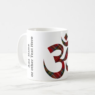 Naam op Om-symbool 11oz koffiemok