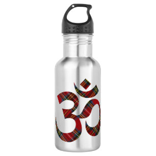 Naam op OM Symbool 18oz Roestvrij Waterfles