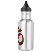 Naam op OM Symbool 18oz Roestvrij Waterfles (Rechts)