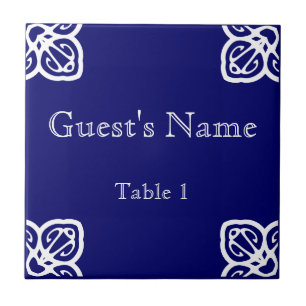 Naam op Spaanse tegel plaatsen Tegeltje