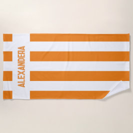 Naam Oranje vrijgezellenfeest partij Strandlaken