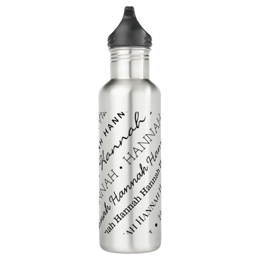 Naam over het Herhalen van Verschillende Doopvonte Waterfles (Rechts)