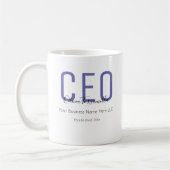 Naam Paars Black CEO Koffiemok (Links)