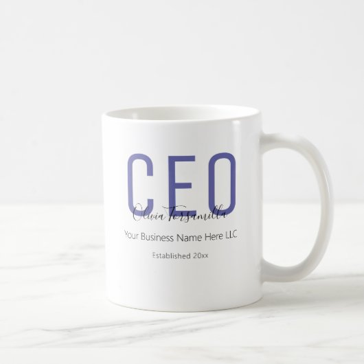 Naam Paars Black CEO Koffiemok (Rechts)