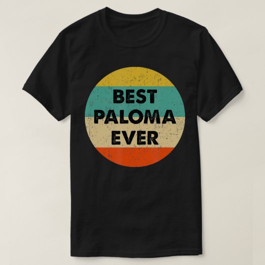 Naam Paloma T-shirt (Design voorkant)