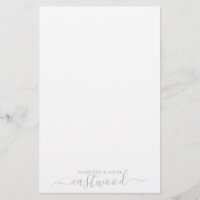 Naam Passen getrouwd Naam Stationery