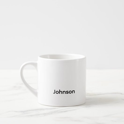 Naam personaliseren espresso kop (Links)