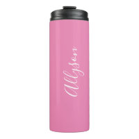 Naam Personaliseren Wit Script Verticaal, Roze
