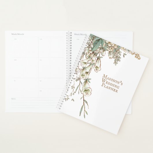 naam Persoonlijke bruiloft Planner (Display)
