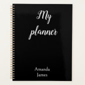  naam, persoonlijke naam planner (Voorkant)