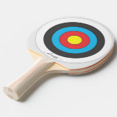 Naam Ping Pong Paddle Tafeltennisbatje (Voorkant Gekanteld)