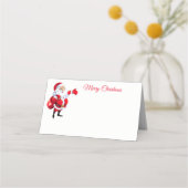 Naam Plaats Card-Santa Plaatskaartje (Voorkant)