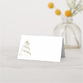 Naam Plaats Kaart-Kerstboom Plaatskaartje (Voorkant)