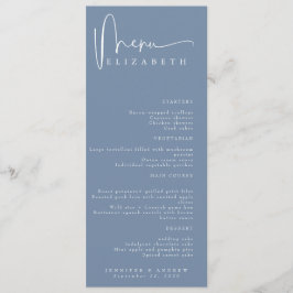 Naam Plaats Kaart | Menu | Eenvoudige huwelijksmen