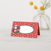 Naam Plaats Kaarten-Kerstman Plaatskaartje (Voorkant)