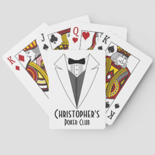Naam Poker Club Gepersonaliseerd Pokerkaarten