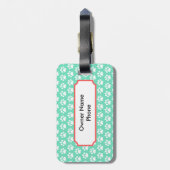 Naam postvaknaam bagagelabel (Achterkant verticaal)